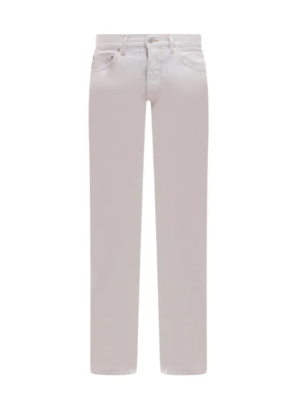 Cotton Jeans With Contrasting Stitching - Maison Margiela