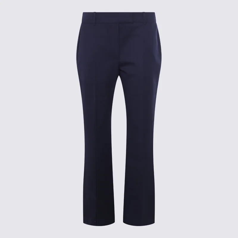 Trousers Navy - Alexander McQueen