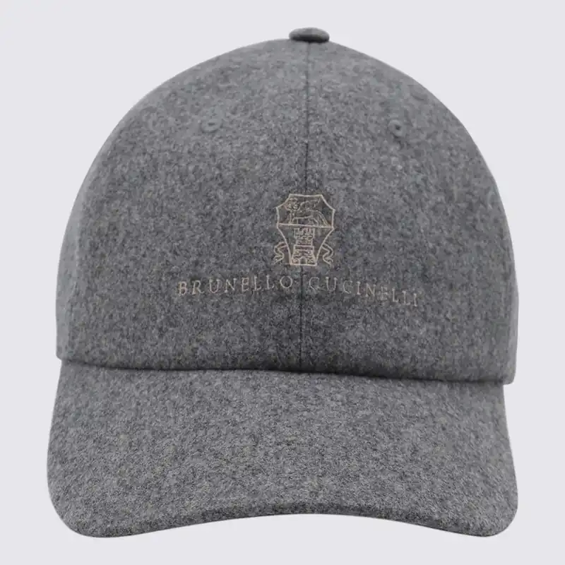 Hats Grey - Brunello Cucinelli