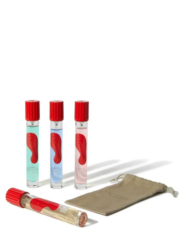 Travel Set With Two Perfumes - Off-White