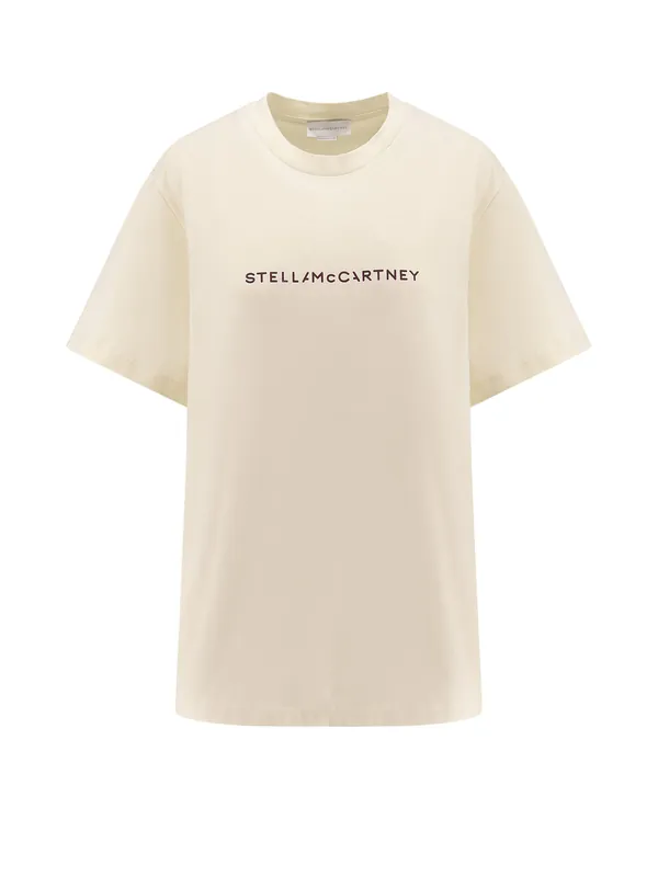 Cotton T-Shirt With Logo Print