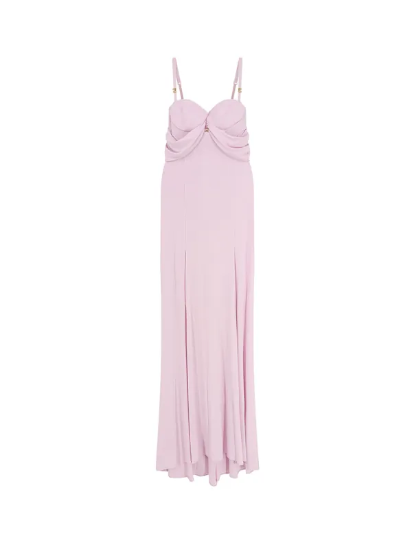 Red Carpet Stretch Viscose Long Dress - Elisabetta Franchi