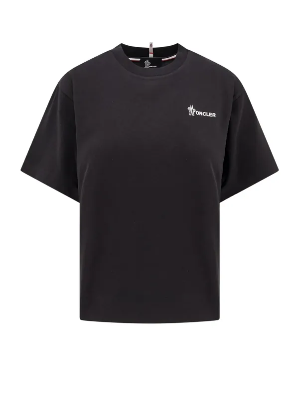 Cotton T-Shirt With Frontal Logo