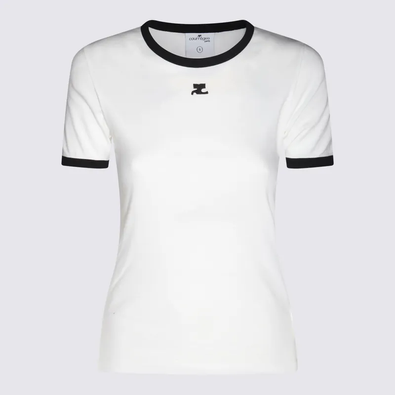 T-Shirts And Polos White/Black