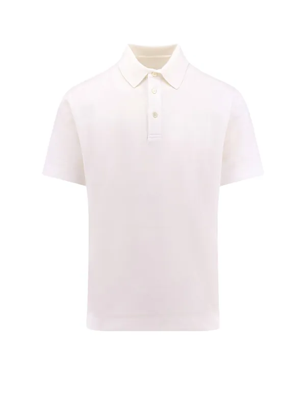 Piqué Cotton Polo Shirt With 4g Embroidery - Givenchy
