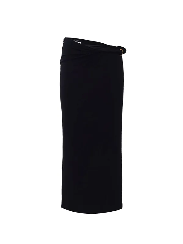 Viscose Skirt With Torchon - Versace
