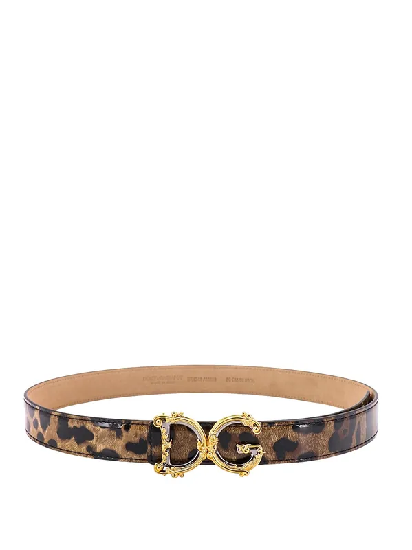 Leather Belt - Dolce & Gabbana