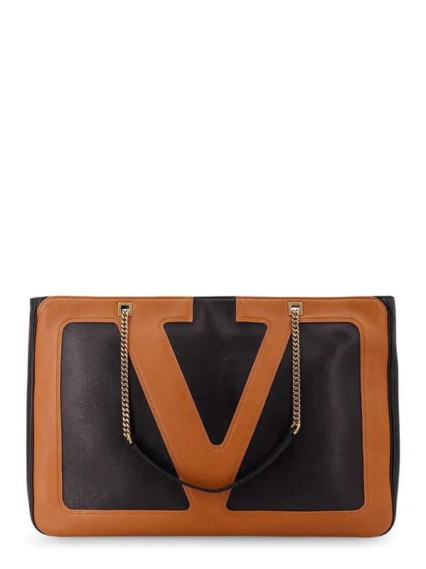 Viva Superstar Leather Shopper Bag - Valentino Garavani