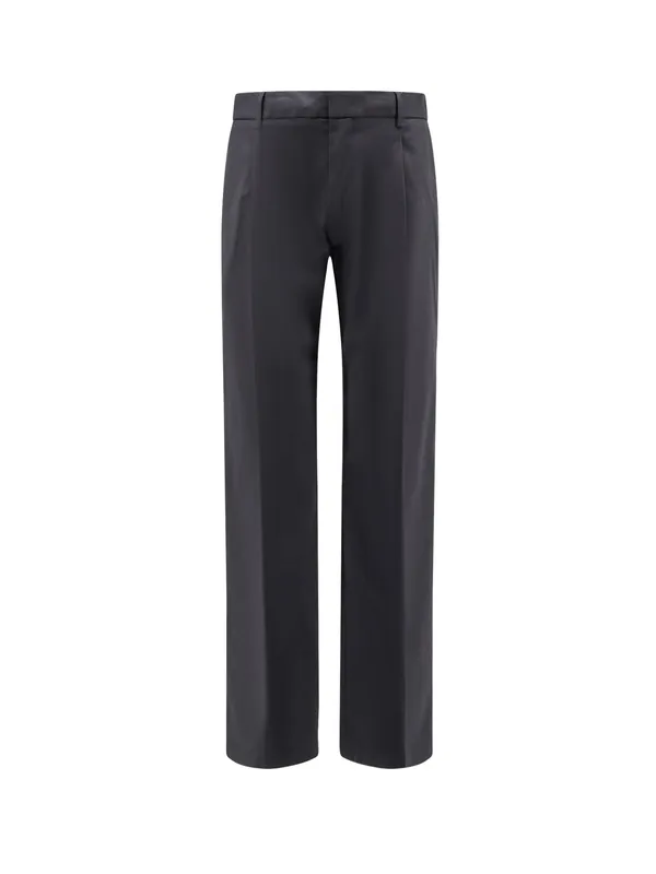 Cotton Trouser With Elastic Inserts And Drawstring - Dolce & Gabbana
