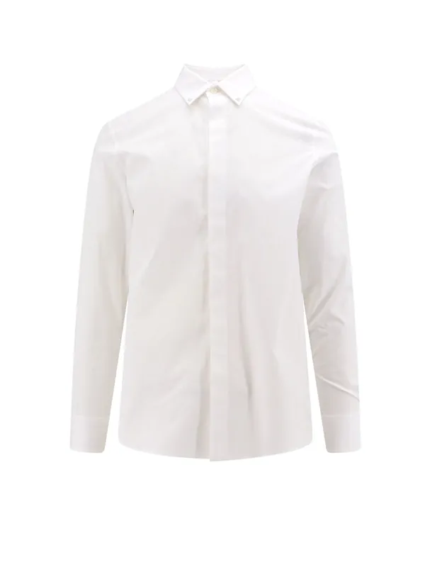 Cotton Shirt With Rockstud Untitled Studs - Valentino Garavani