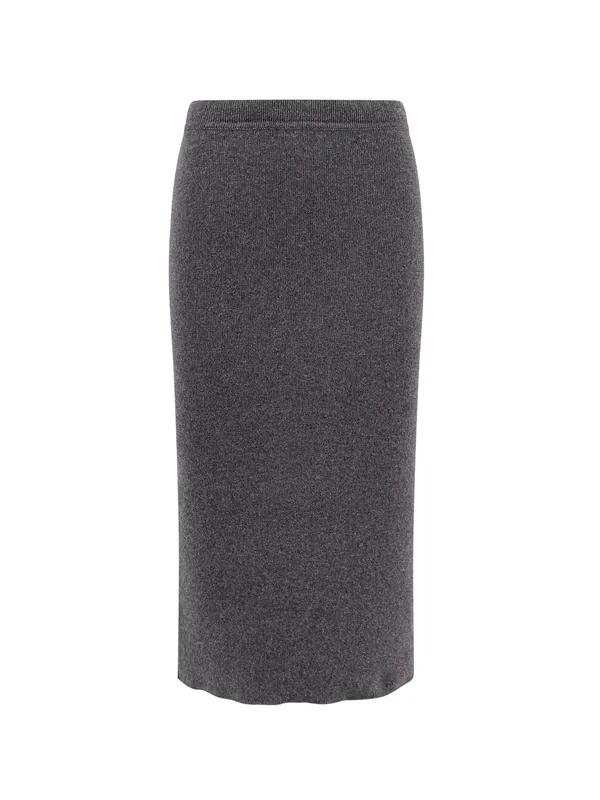 Cashmere And Cotton Pencil Skirt - Tom Ford