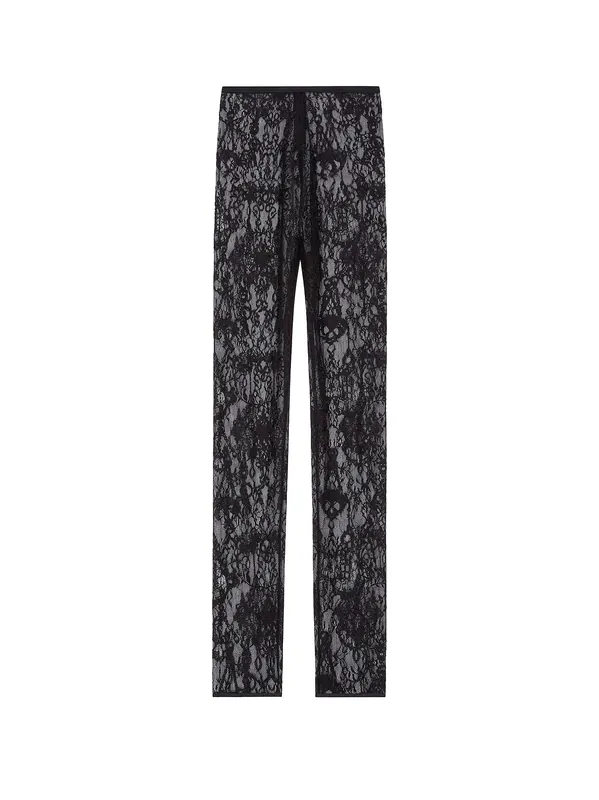 Leggings In Chandelier Lace - Givenchy