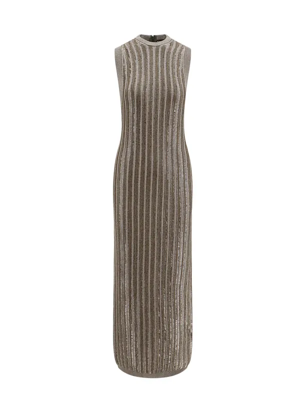 Ribbed Wool Blend Dress - Tom Ford