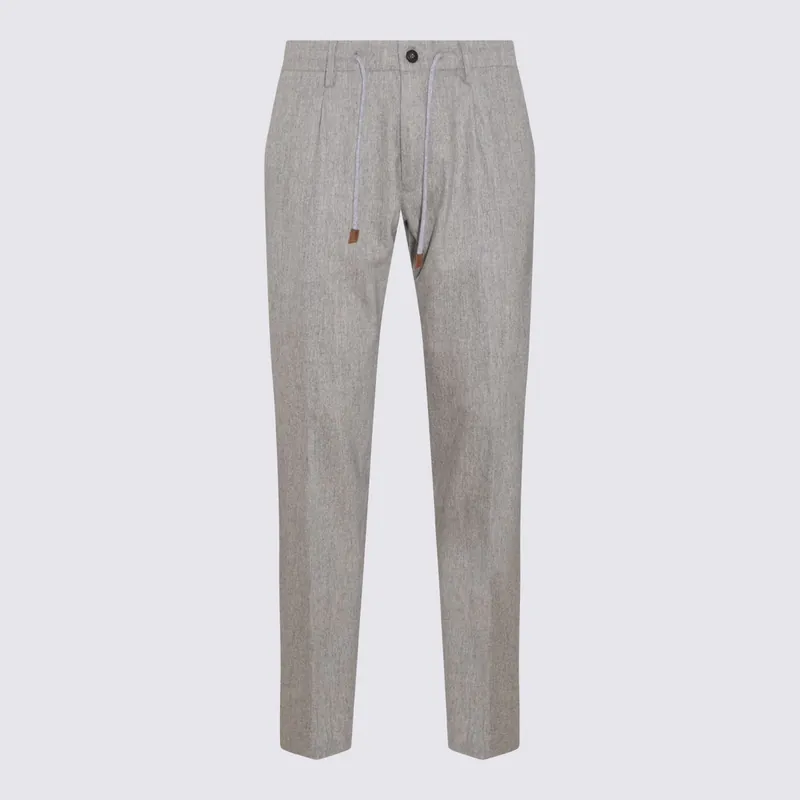Trousers Metallici E Grigi - Eleventy