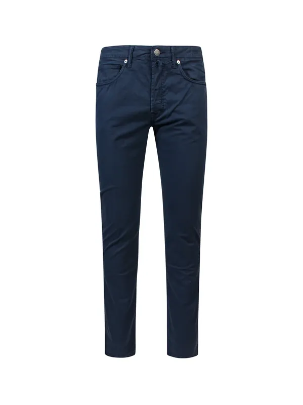 Stretch Cotton Trouser - Incotex Red