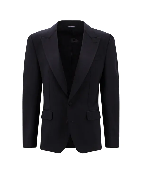 Wool And Silk Tuxedo Jacket - Dolce & Gabbana