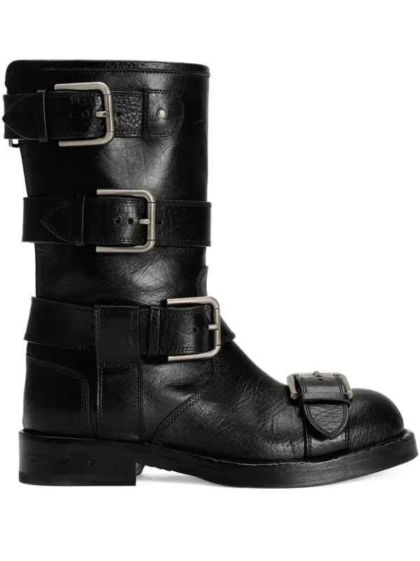 Buckled Boots - Dolce & Gabbana
