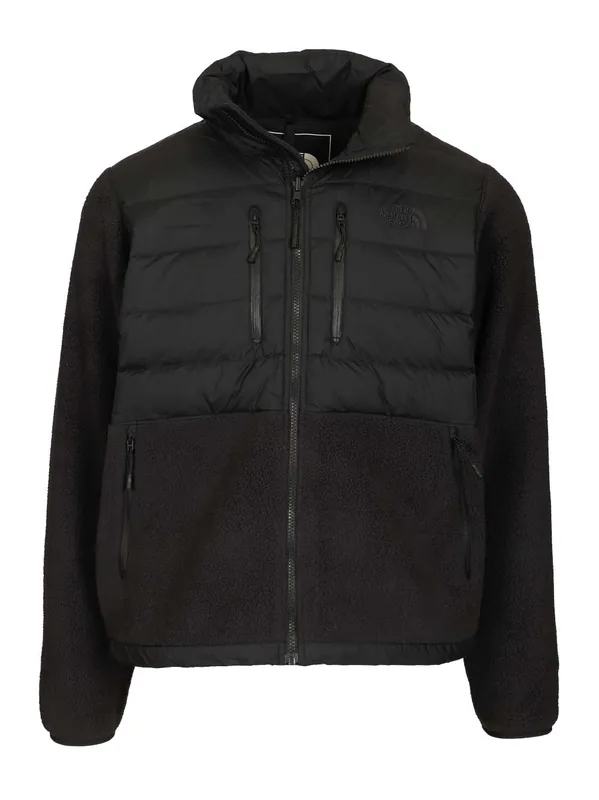 Rmst Denali Tek Hybrid Jacket Knitwear Black - The North Face