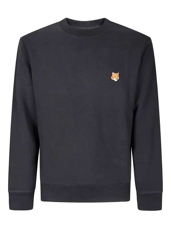 Fox Head Regular Fit Sweatshirt - Maison Kitsuné