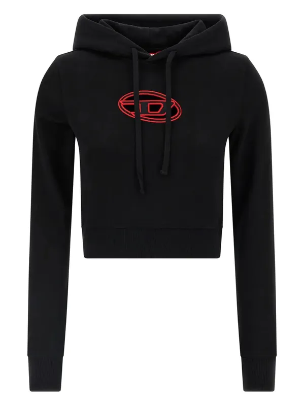 F-Slimmy Embroidered Crop Sweatshirt