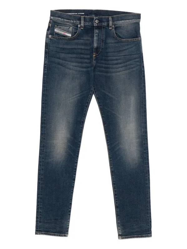 Faded-Effect Jeans