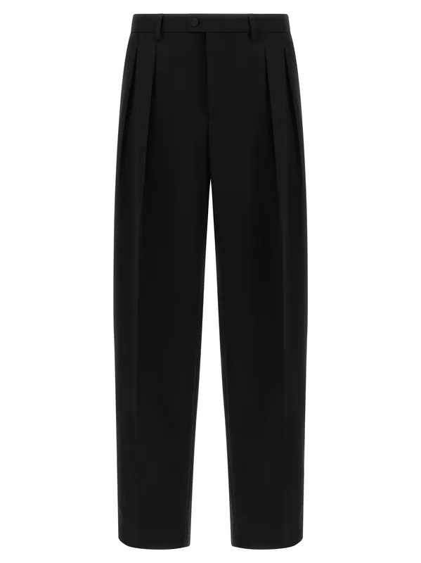 Satin Band Pants Black - Dolce & Gabbana