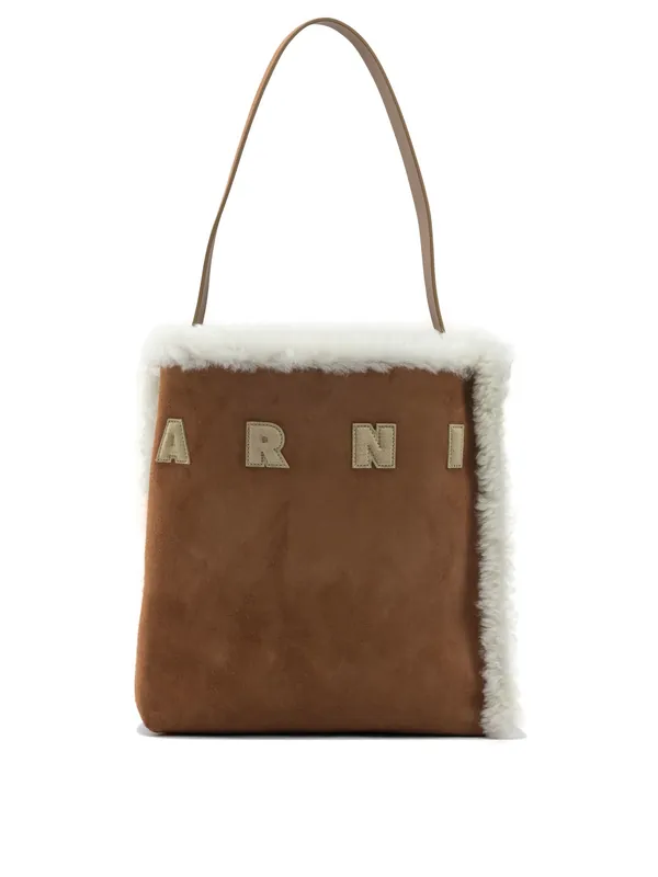Museum Shoulder Bags Brown - Marni