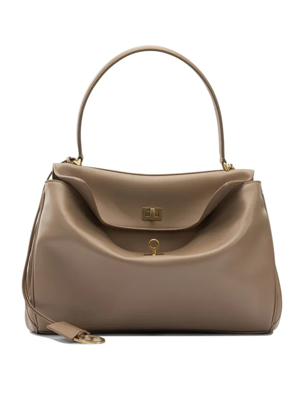 Rodeo Shoulder Bags Beige - Balenciaga
