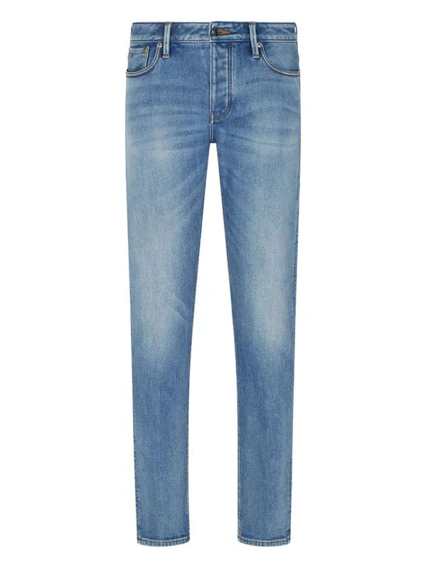 Denim Cotton Jeans - Emporio Armani