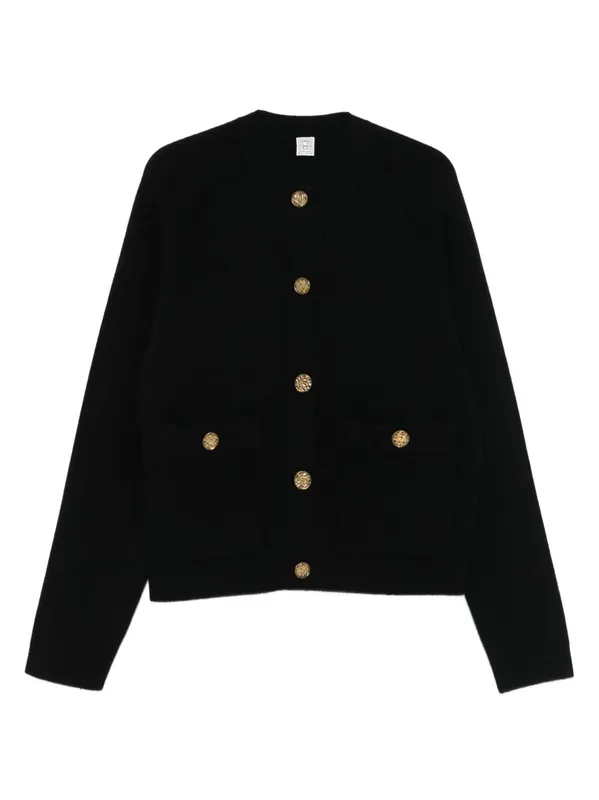 Cashmere And Wool Cardigan - Toteme