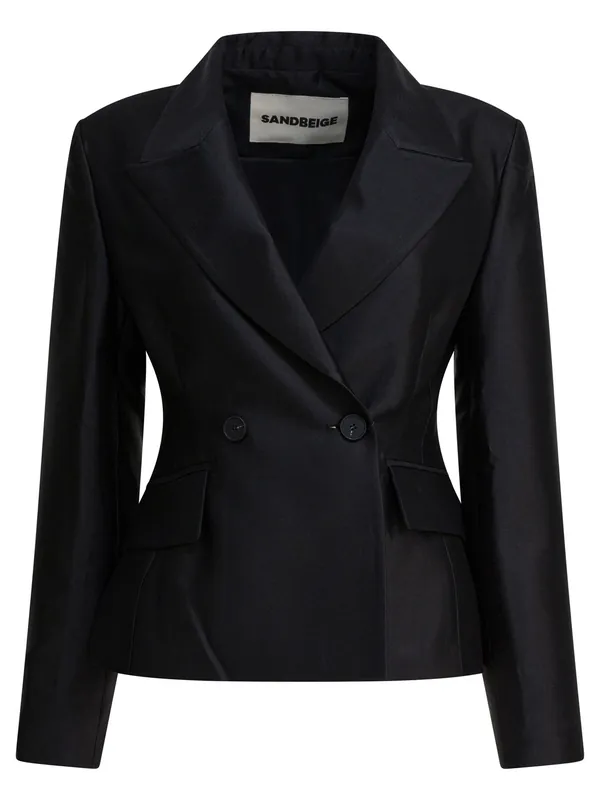 Jackets & Coats Jackets And Coats Black - Sandbeige