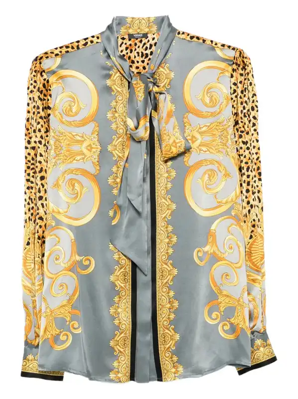 Shirt With Scarf - Versace