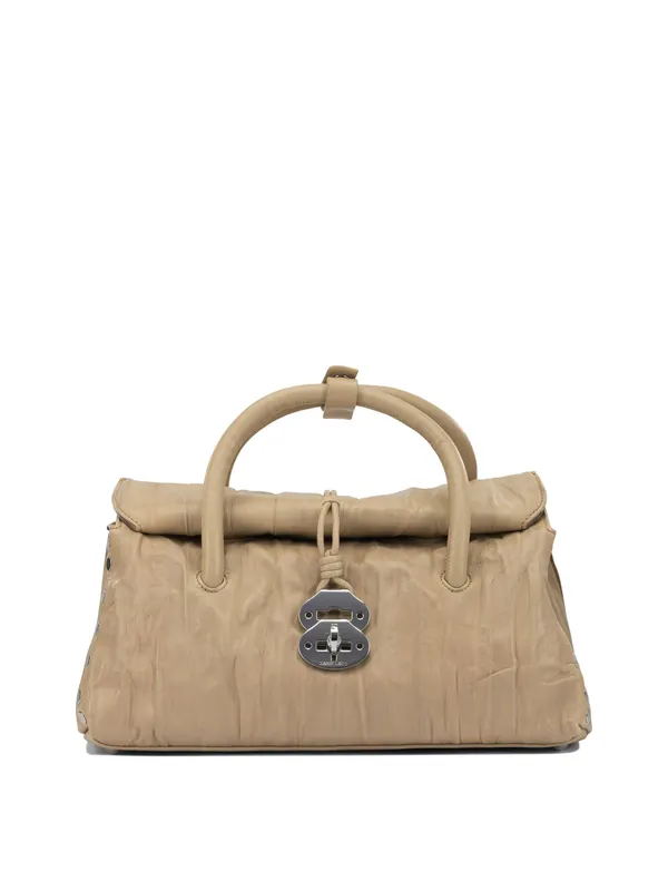 Dotta® Plissè Handbags Beige - Zanellato