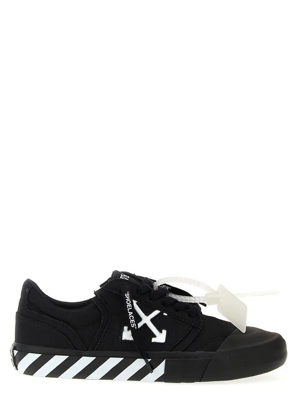 Vulc Undercut Sneakers White/Black - Off-White