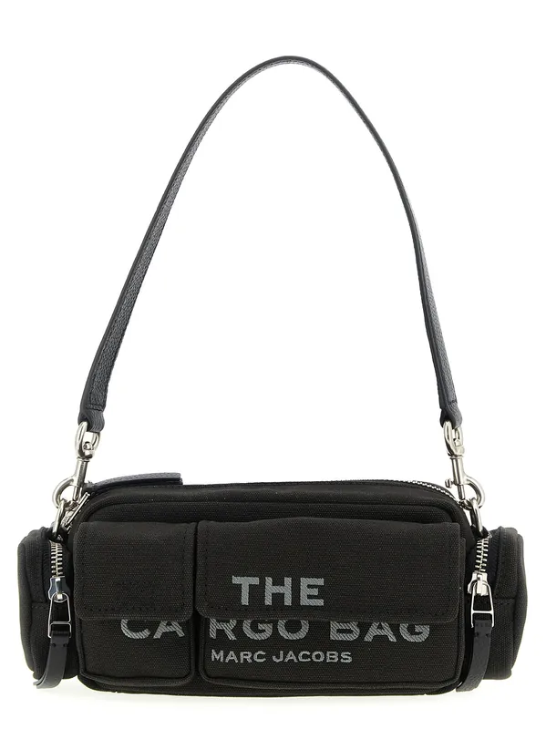 The Canvas Cargo Shoulder Bags Black - Marc Jacobs