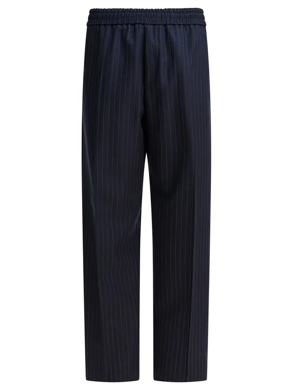 Wool Jogging Pants Trousers Blue - Golden Goose