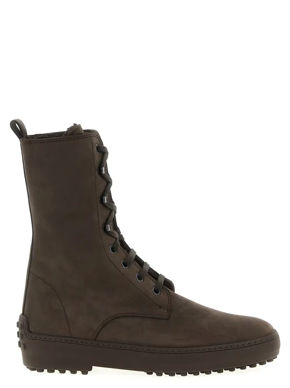 Winter Gommino Boots And Ankle Boots Brown - Tod's