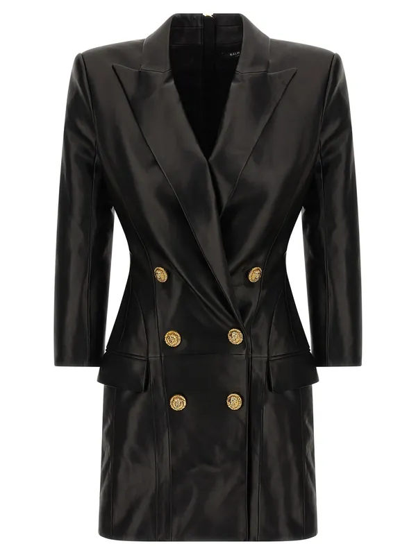 Blazer Dress Dresses Black - Balmain