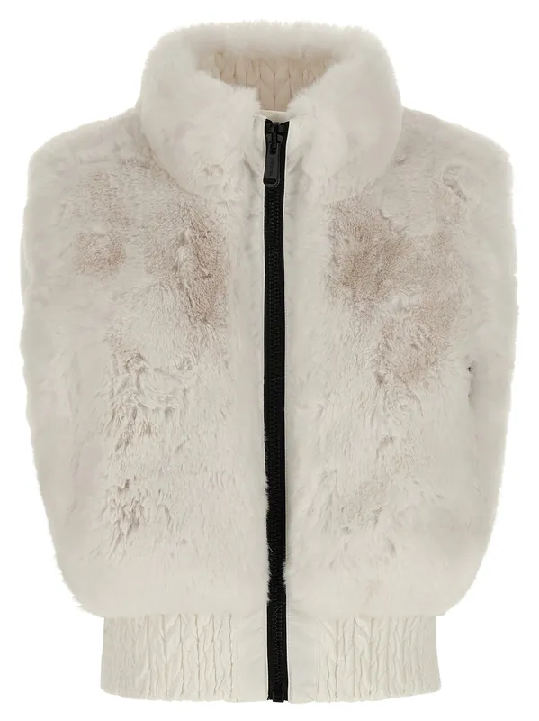 Dahlia Gilet White - Goldbergh
