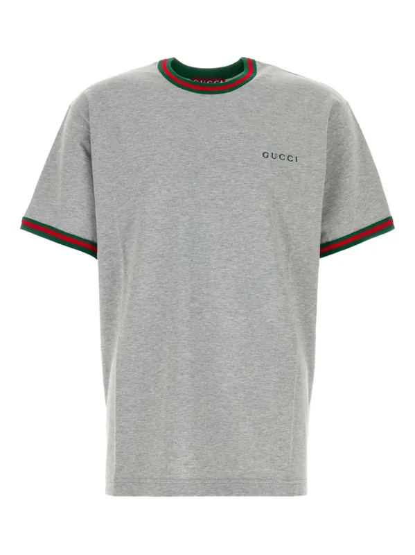 Web Detail Cotton T-Shirt
