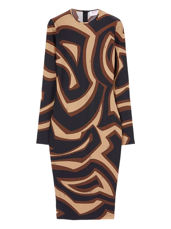 Printed Short Dress - Pucci