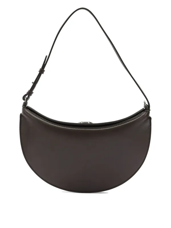 Le Petit Ovalo Shoulder Bags Brown - Jacquemus