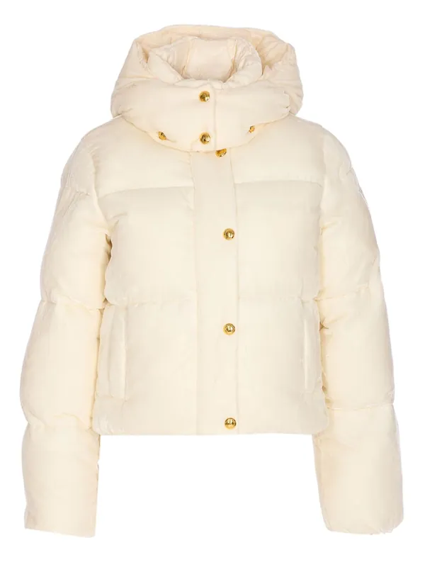 Cropped Down Jacket - Elisabetta Franchi