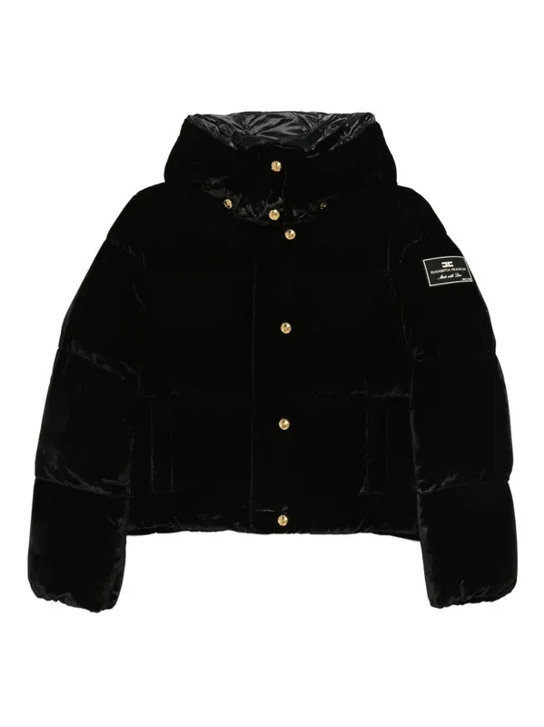 Cropped Down Jacket - Elisabetta Franchi