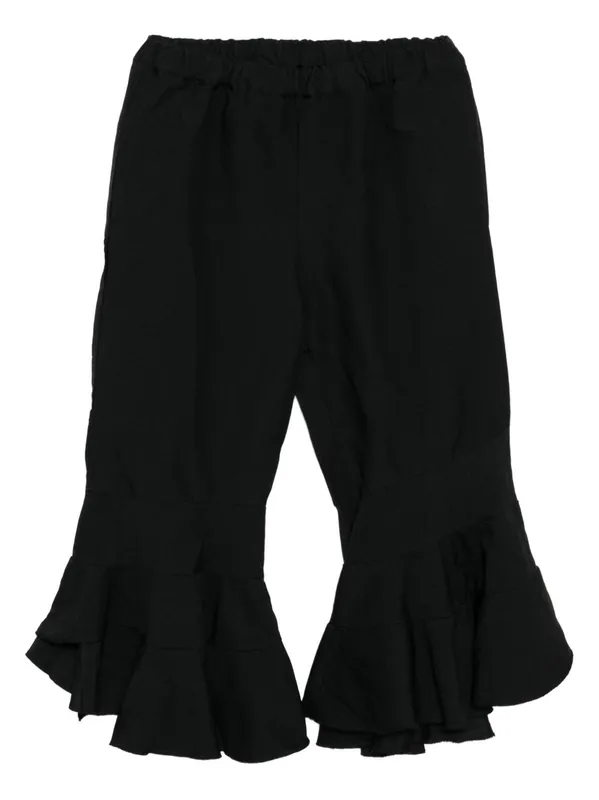 Cropped Trousers - Comme Comme