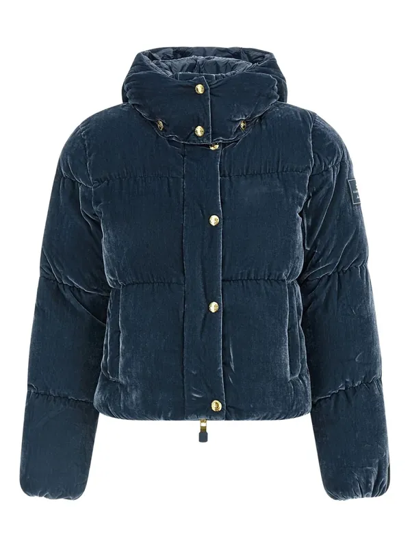 Cropped Down Jacket - Elisabetta Franchi