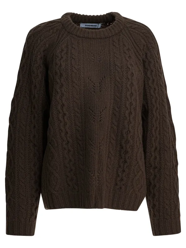 Knitwear Brown - Sandbeige