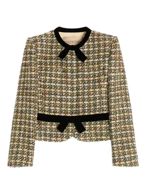 Wool Tweed Jacket - Valentino Garavani
