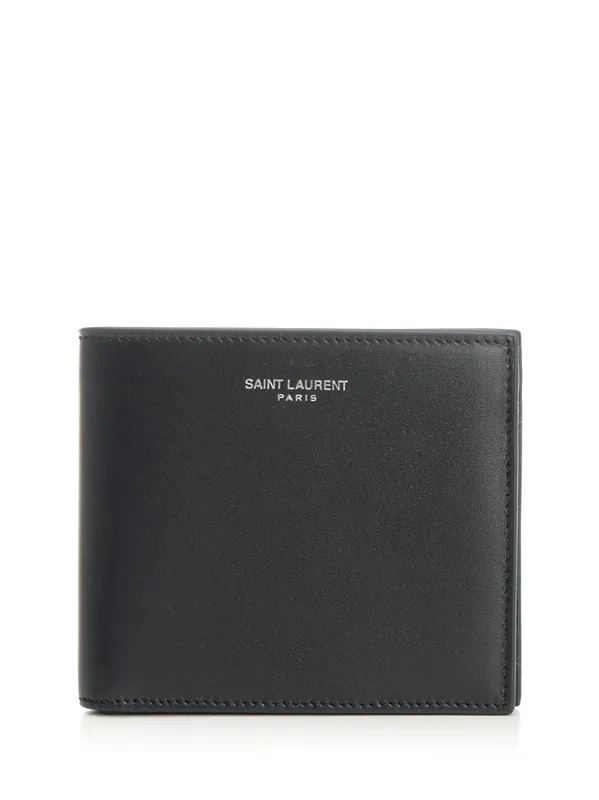 Classic Wallet Wallets Blue - Saint Laurent