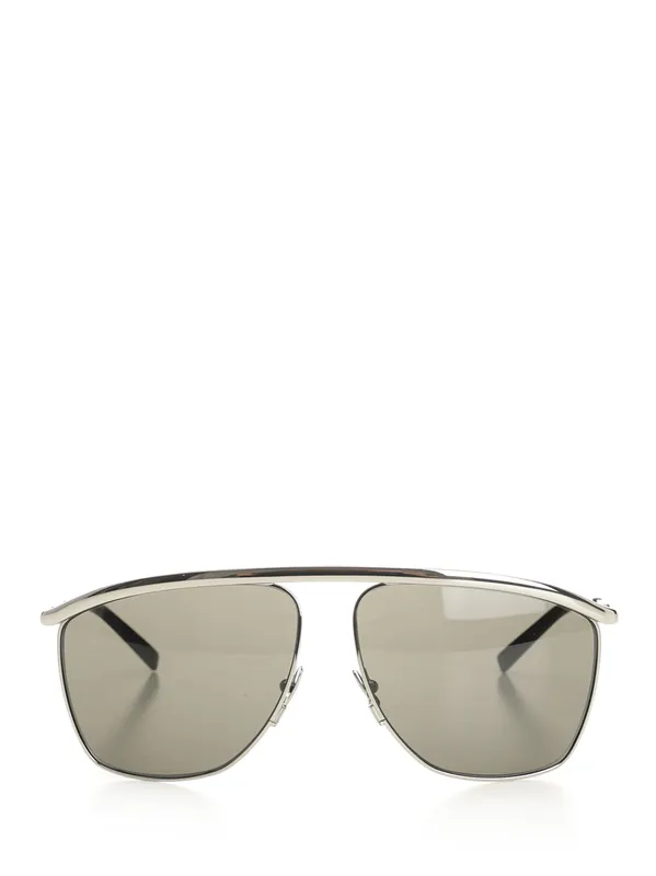 Aviator Glasses Grey - Saint Laurent